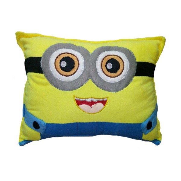 Big Minion Plush Soft Toy Cushion with 3D Eyes Pillow Cushion